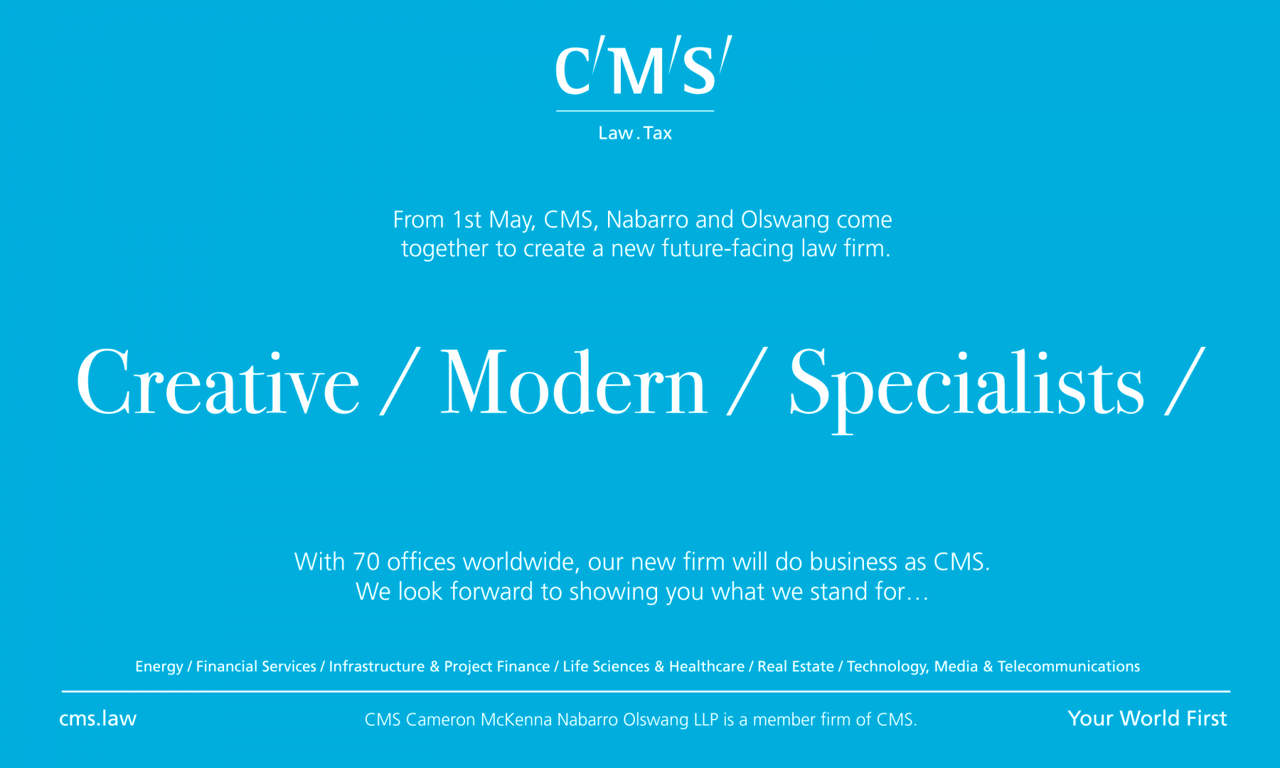 branding law firms CMS