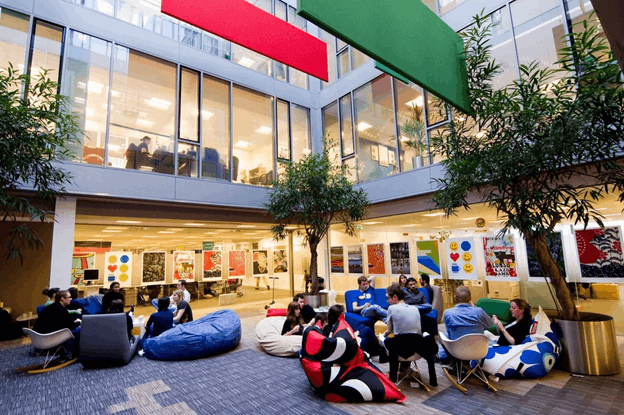 Brand value in the office of Google