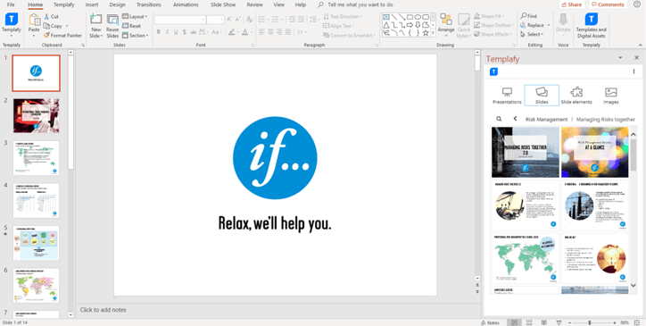 brand consistency with Templafy