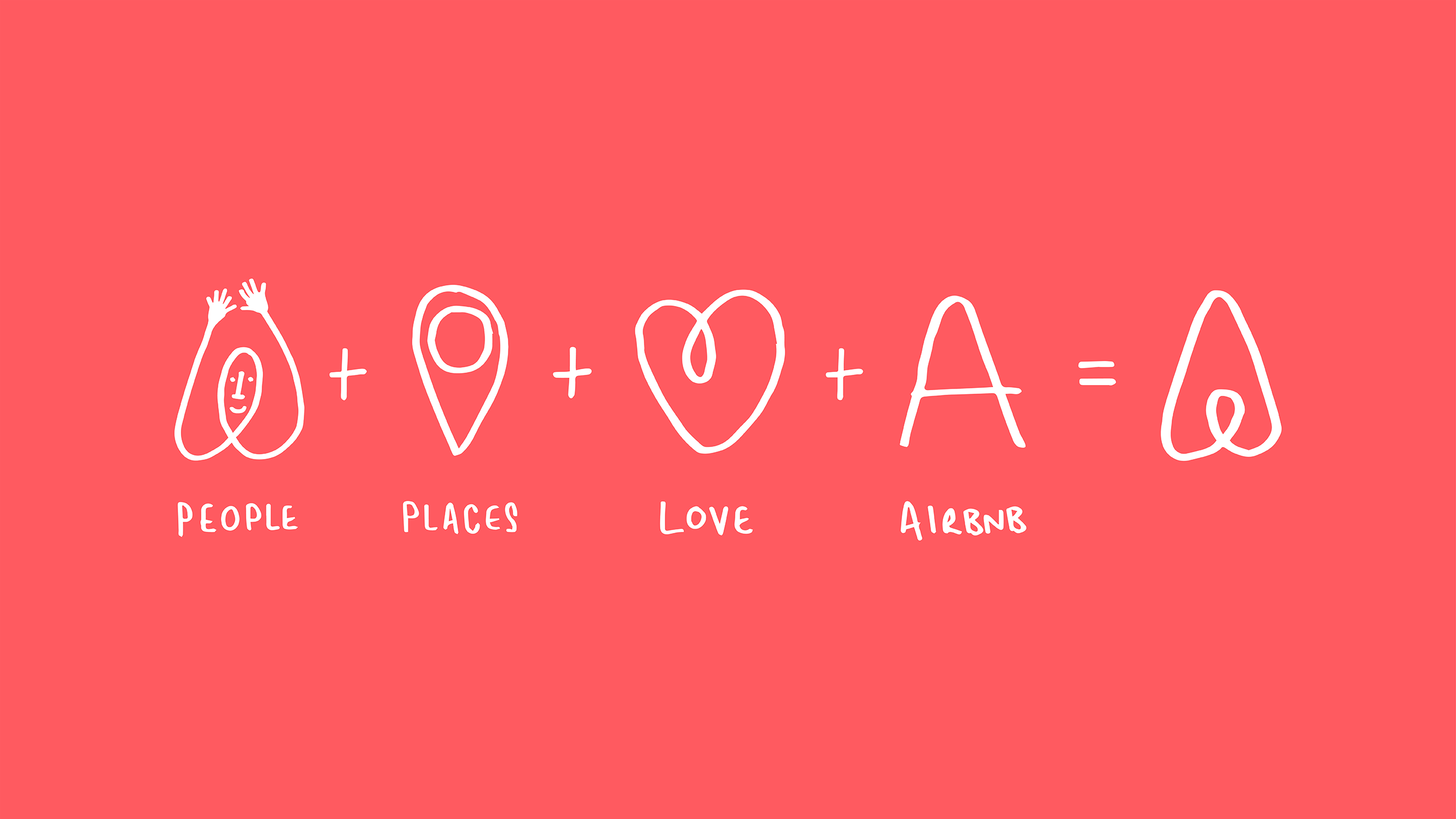 corporate identity to airbnb