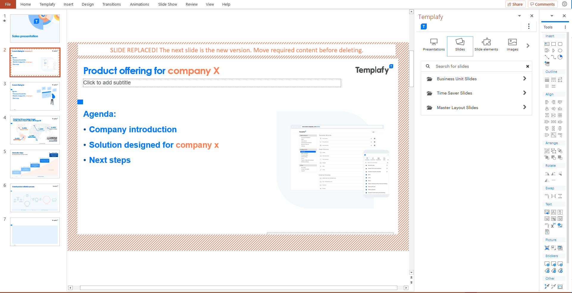 Validator end users flow